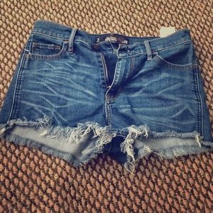 Hollister jean shorts